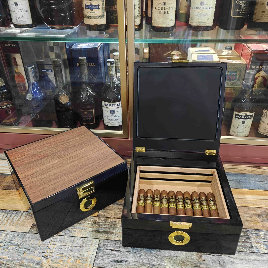 美伴家（MeiBanJia） 制冷保湿雪茄盒除氨醒茄小型雪茄柜车载便携盒