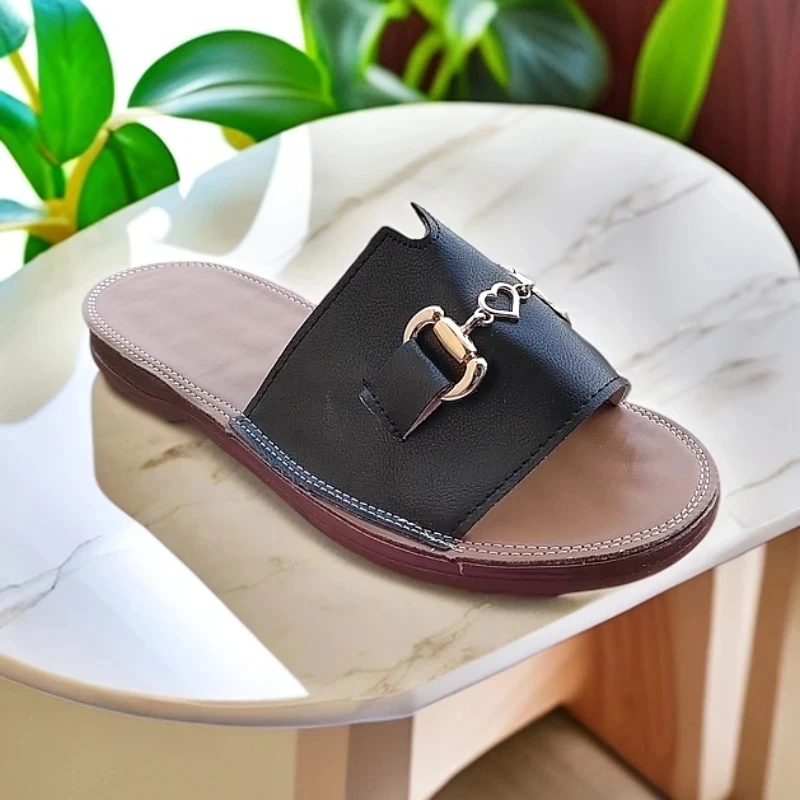 613一字拖休闲风夏季女士平底防滑外穿字母百搭00韩版