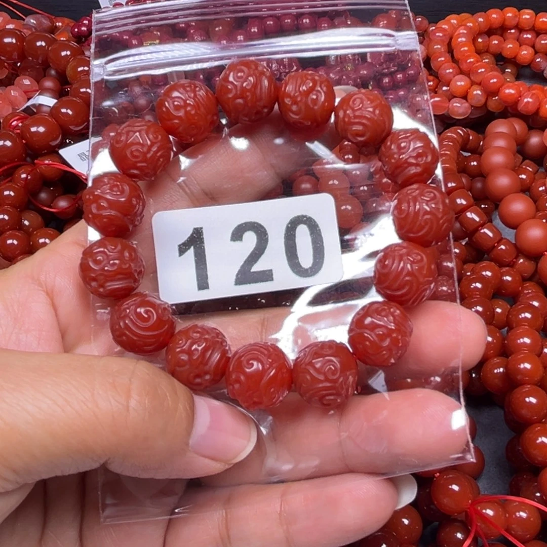 玛瑙/玉髓手链合金雲