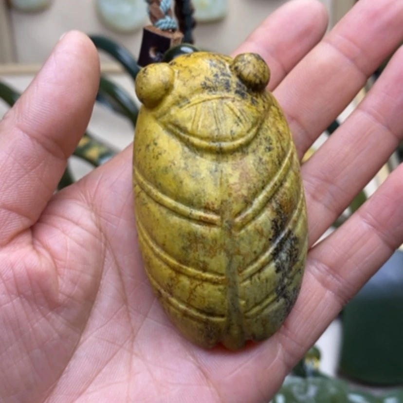 【闪购商品】和田玉手把足铂镶嵌