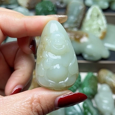 和田玉颈饰未镶嵌御***下