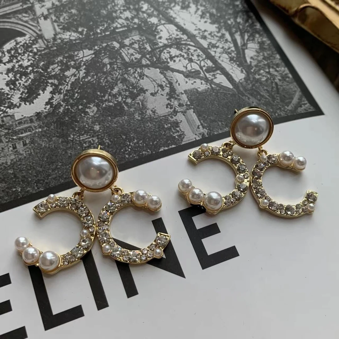 【果果家优选】合金仿珍珠耳饰 时尚百搭耳钉