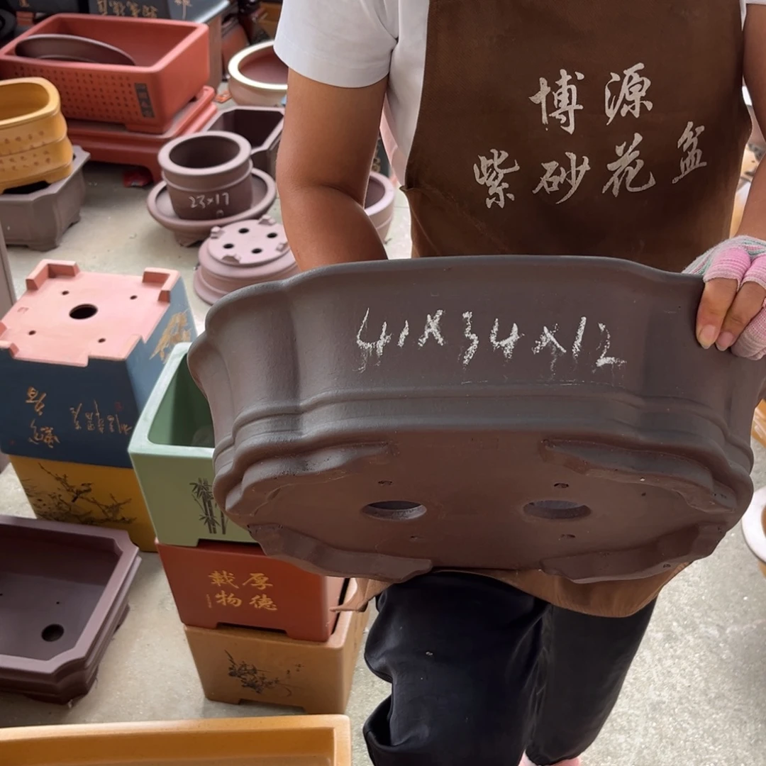 紫砂花盆盆景艺术