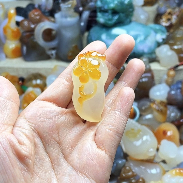 玛瑙/玉髓饰品未镶嵌随*