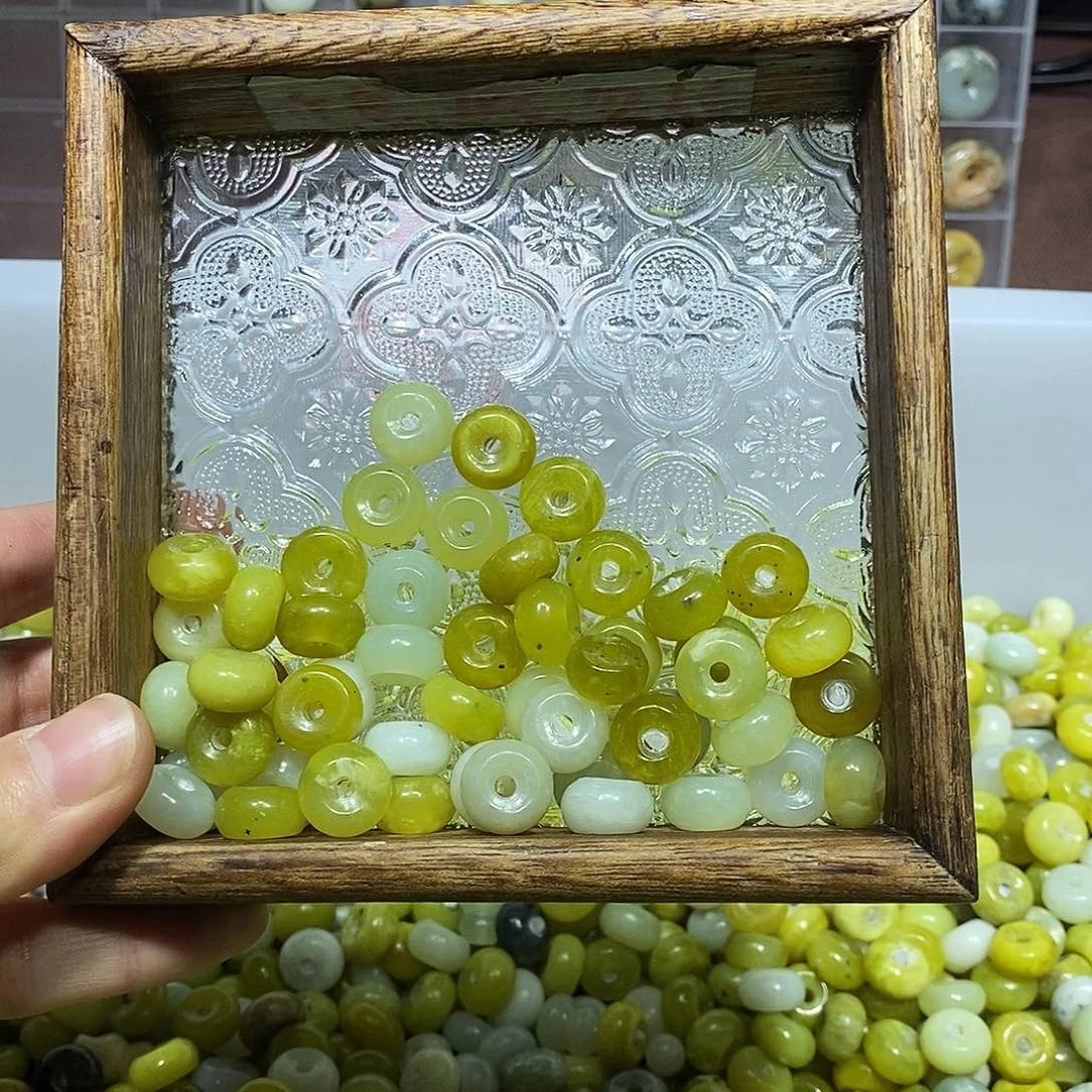 合金蛇纹石玉车挂543