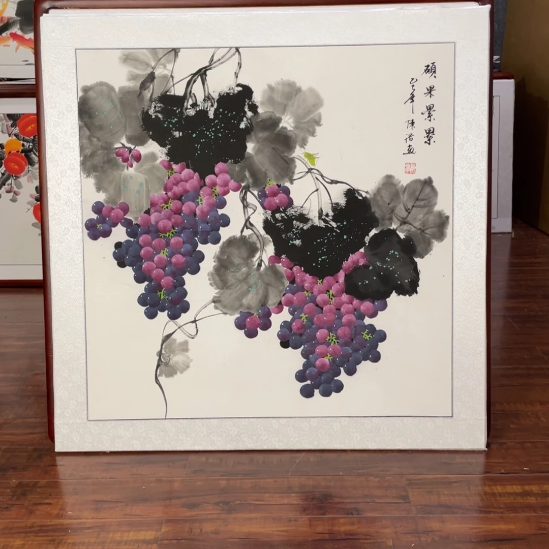 国画带框尺寸83*83厘米