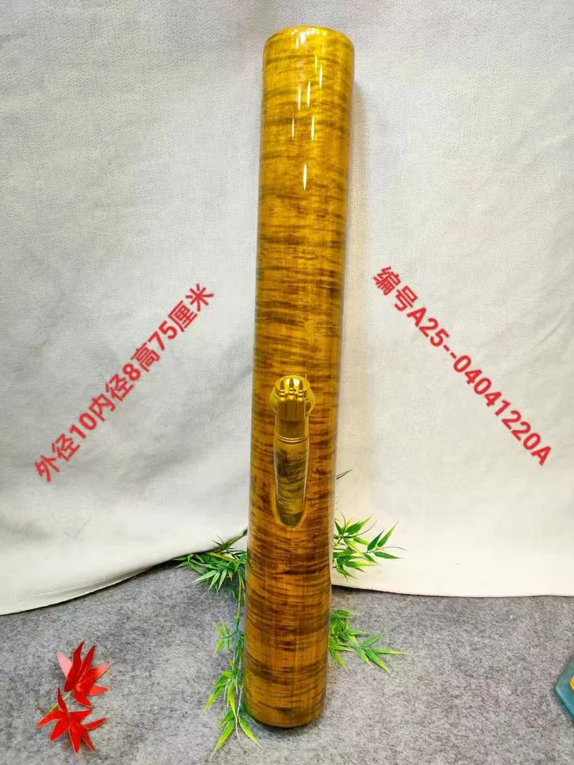 金丝楠木水咽筒家用客厅酒店户外个性时尚创意中式木质木制