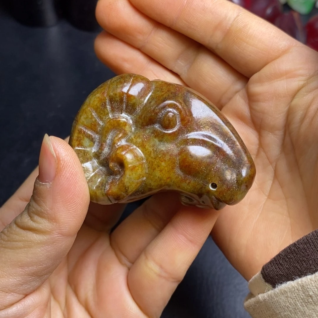 吊坠白玉菩提精品文玩