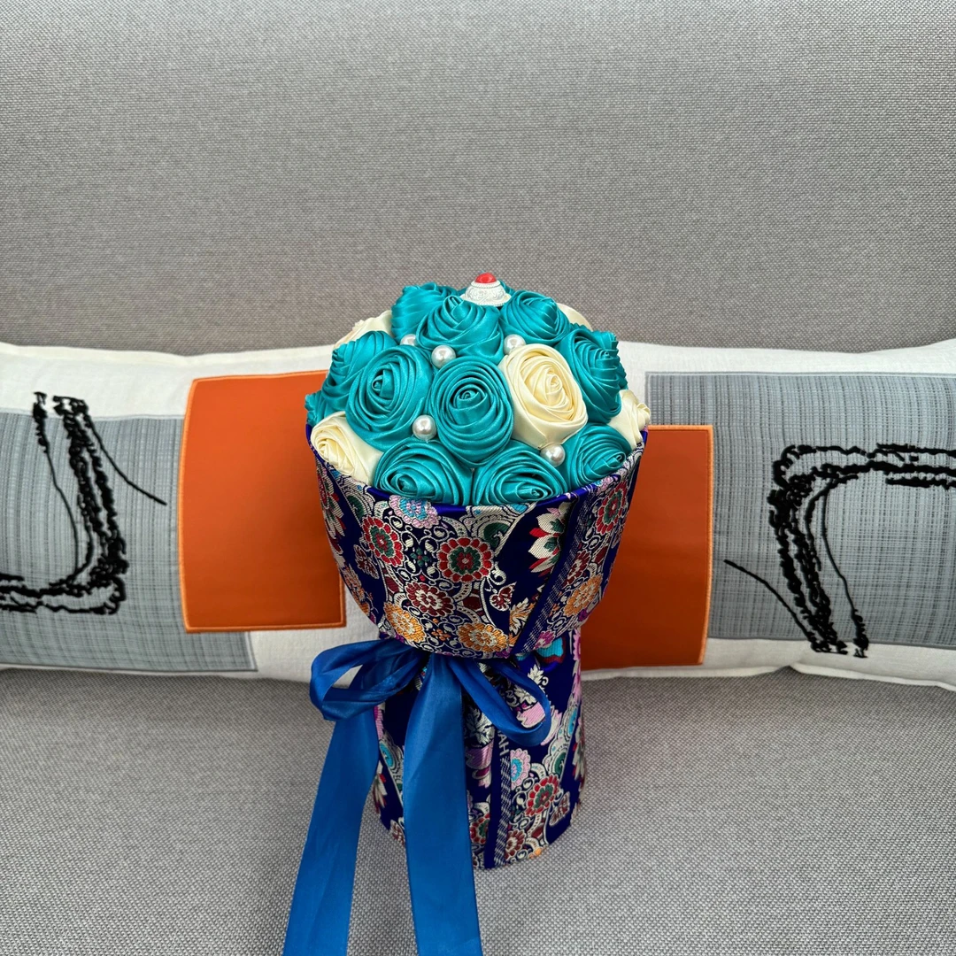 藏式手工花束玫瑰---------送礼选择