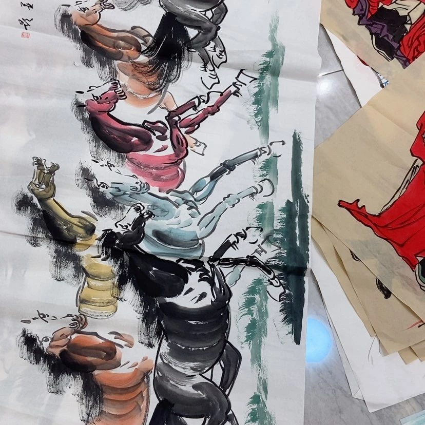 【闪购商品】泉*国画艺术作品欣赏