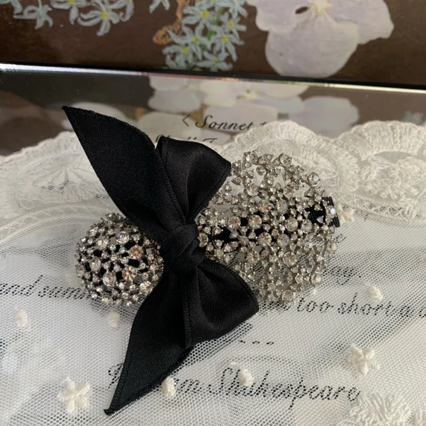 Y069气质蝴蝶结弹簧夹合集