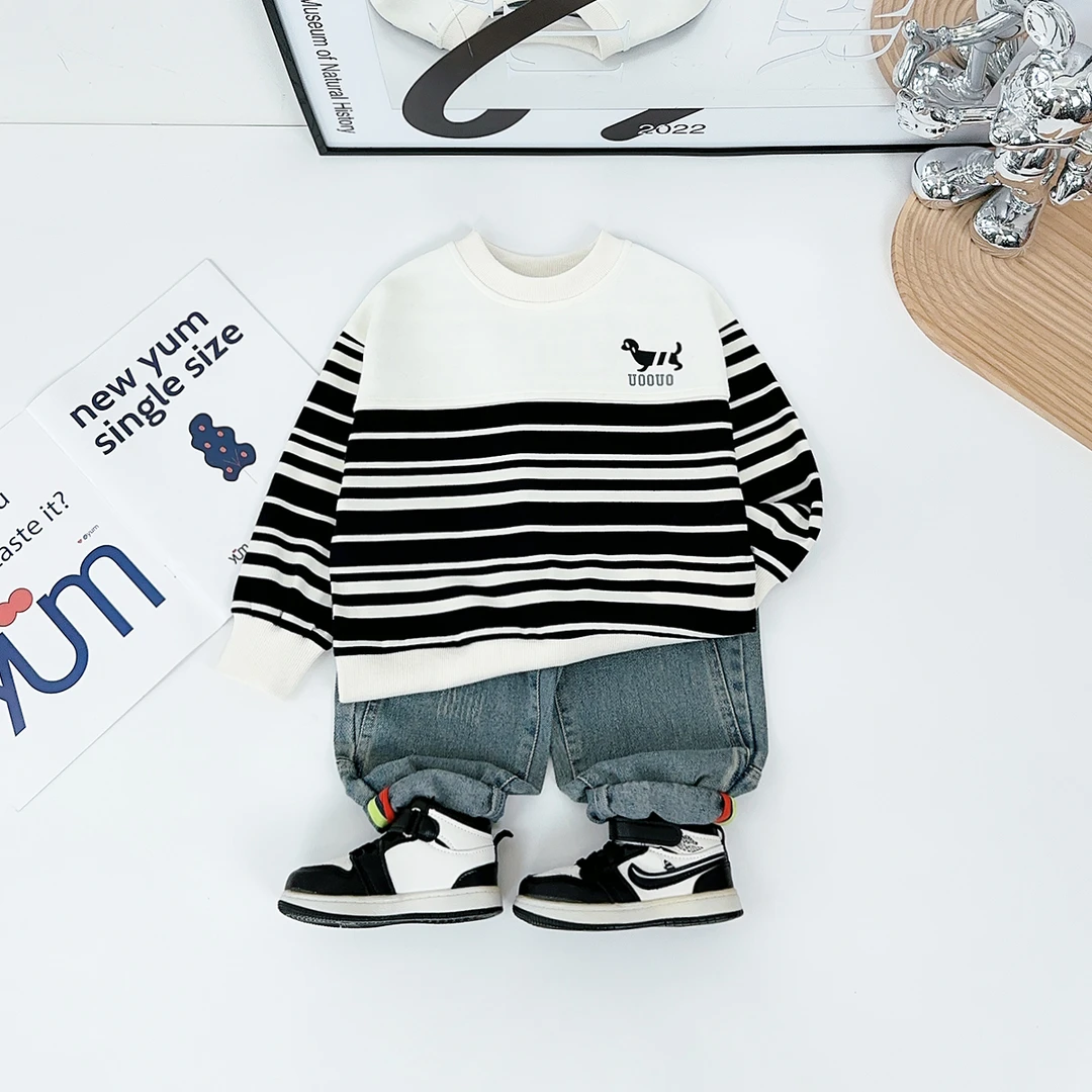 儿童卫衣长袖2025新款春装男童春秋上衣潮 BQ25110Y 悠悠童话童装