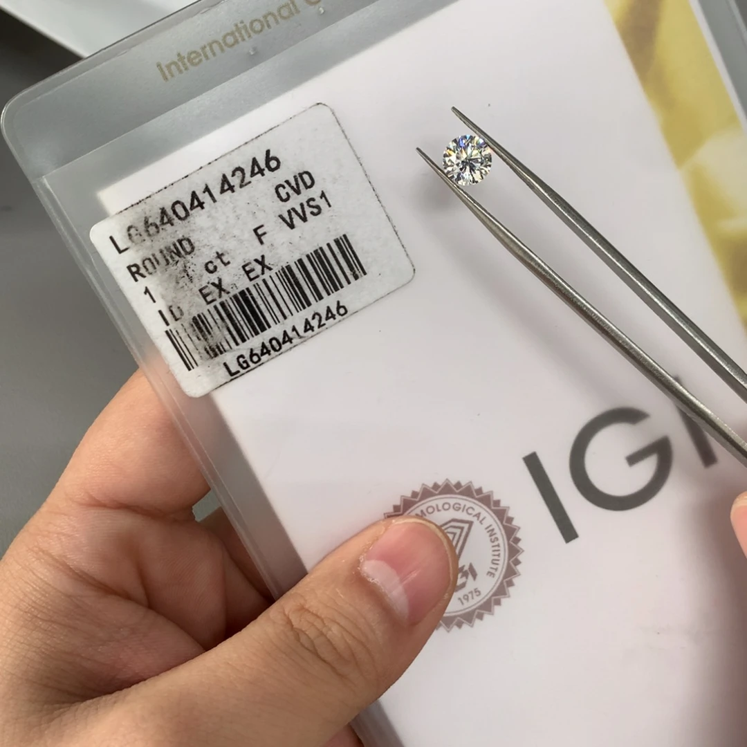 实验室培育钻石裸石未镶嵌