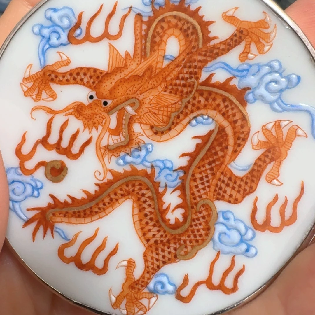 靠***生瓷片金龙挂件一个一个