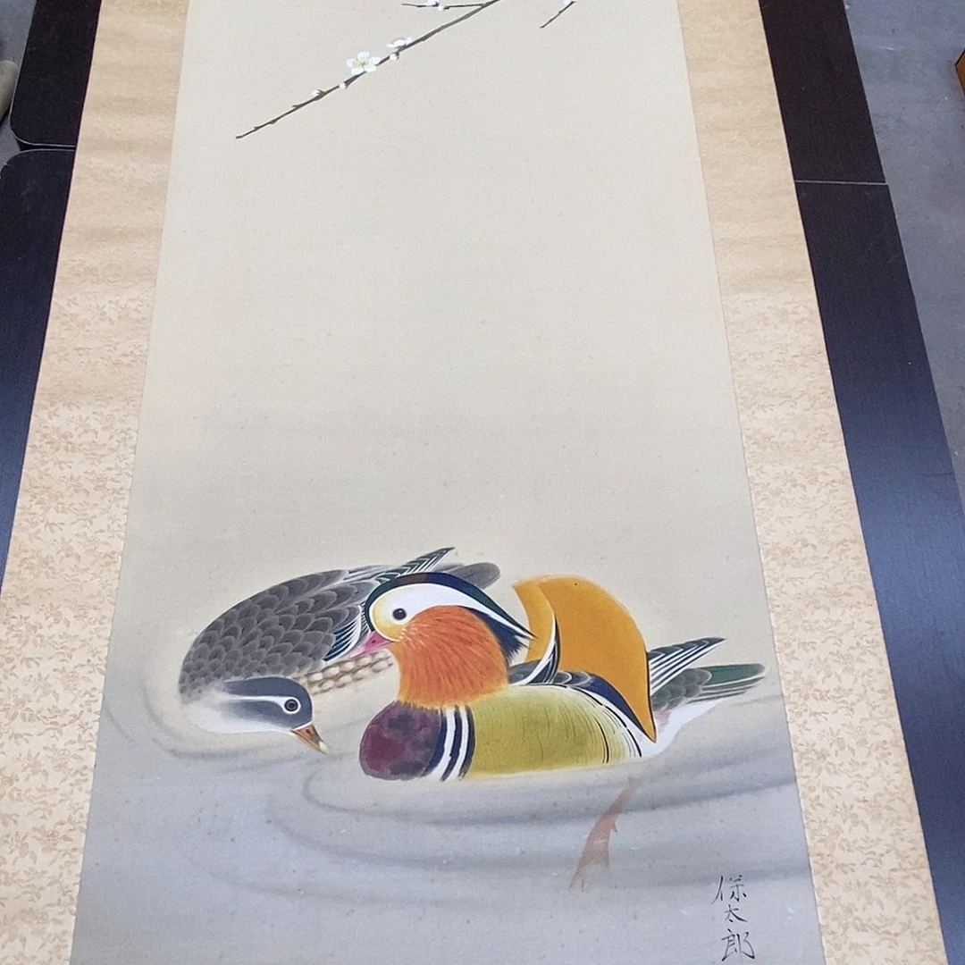 横款装饰画动物画