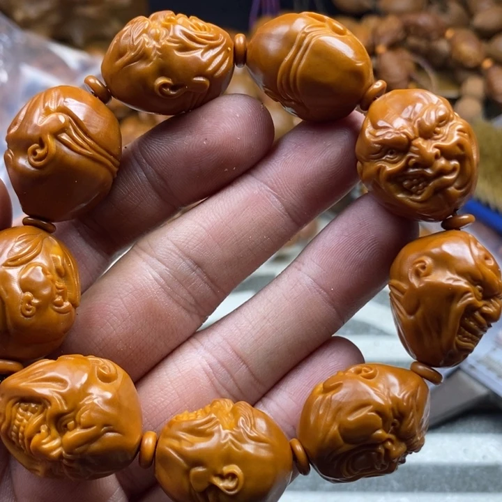 手串/手链橄榄核橄榄核雕工艺手串