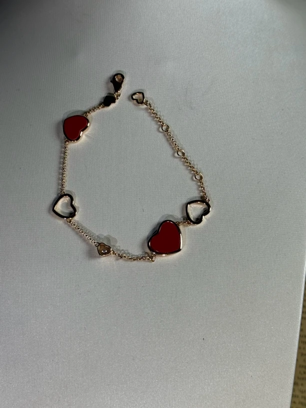 手链 时尚轻奢爱心手链A744