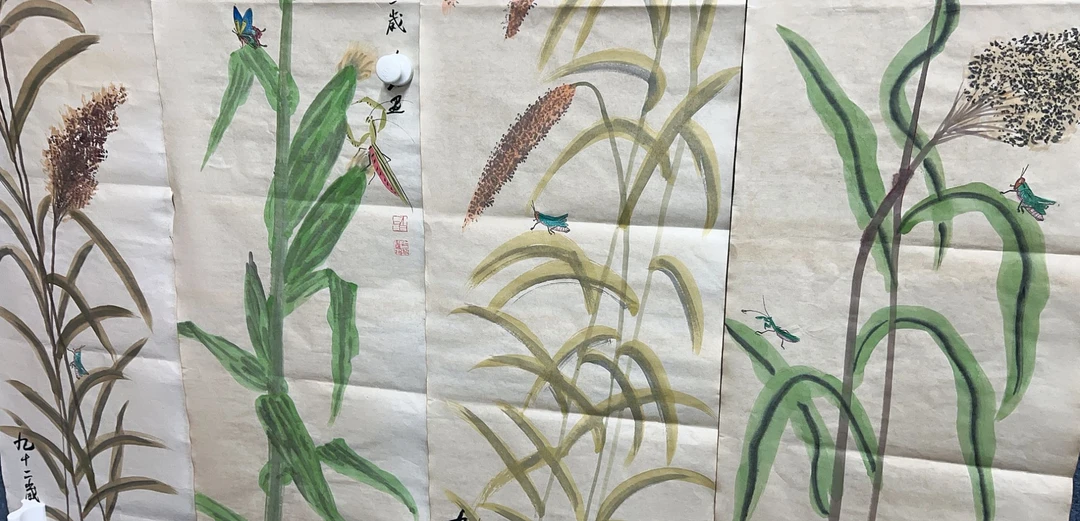 【樊竹】精品四条屏装饰画通用链接