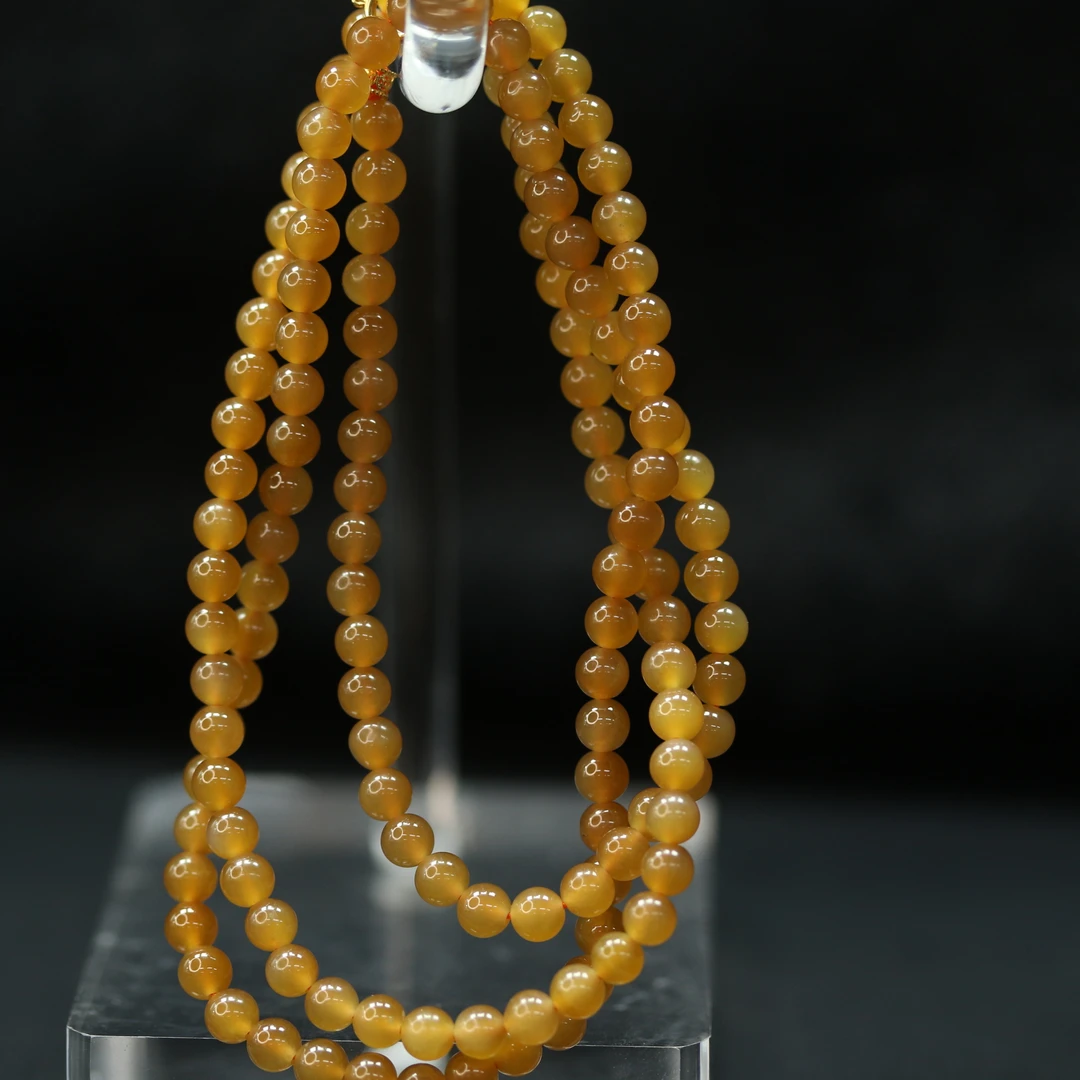 5和田玉满糖项链/400202保利厦门拍卖