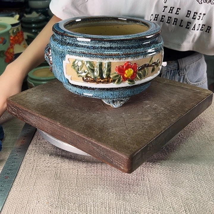 泳坤堂石湾盆陶瓷