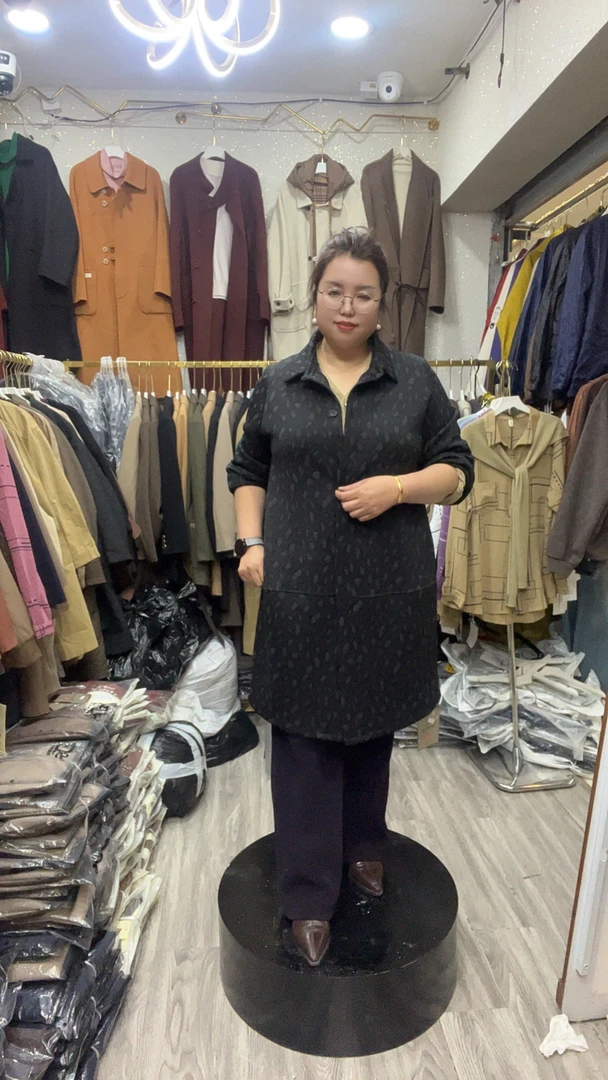 女士长款外套 宽松型