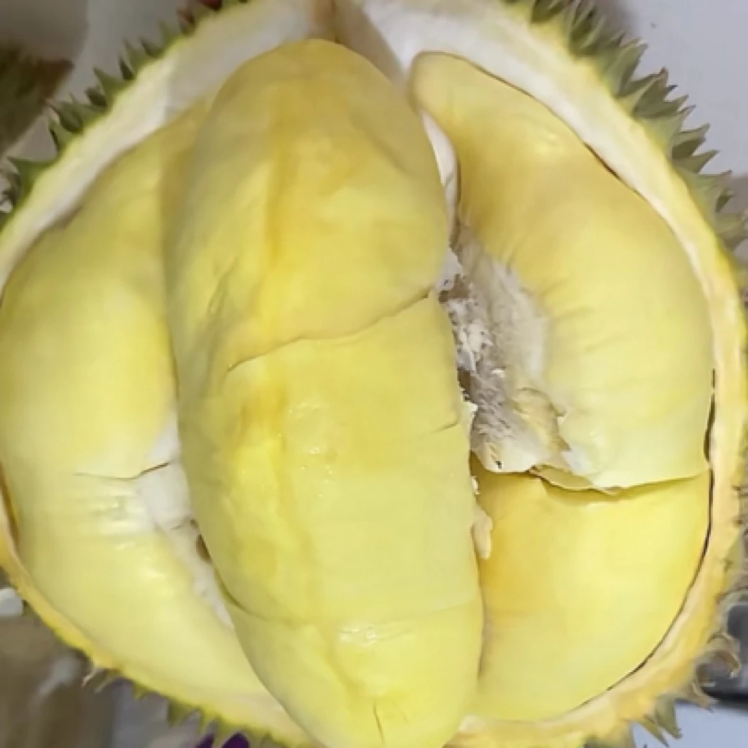 泰国金枕一级鲜榴莲肉软糯香甜1斤核小榴莲同城配金枕泰国南部