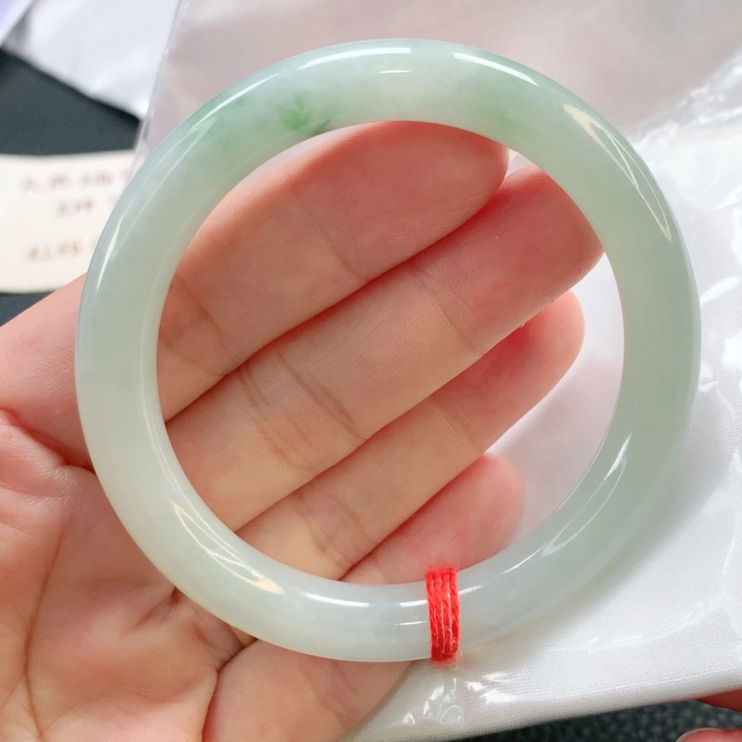 未镶嵌手镯翡翠55圆