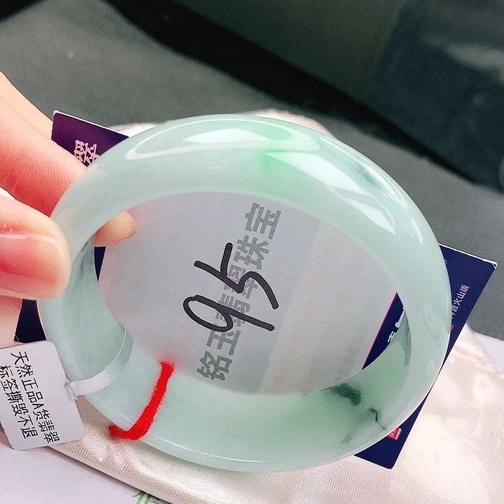 翡翠未镶嵌手镯缅甸天然a货翡翠手镯