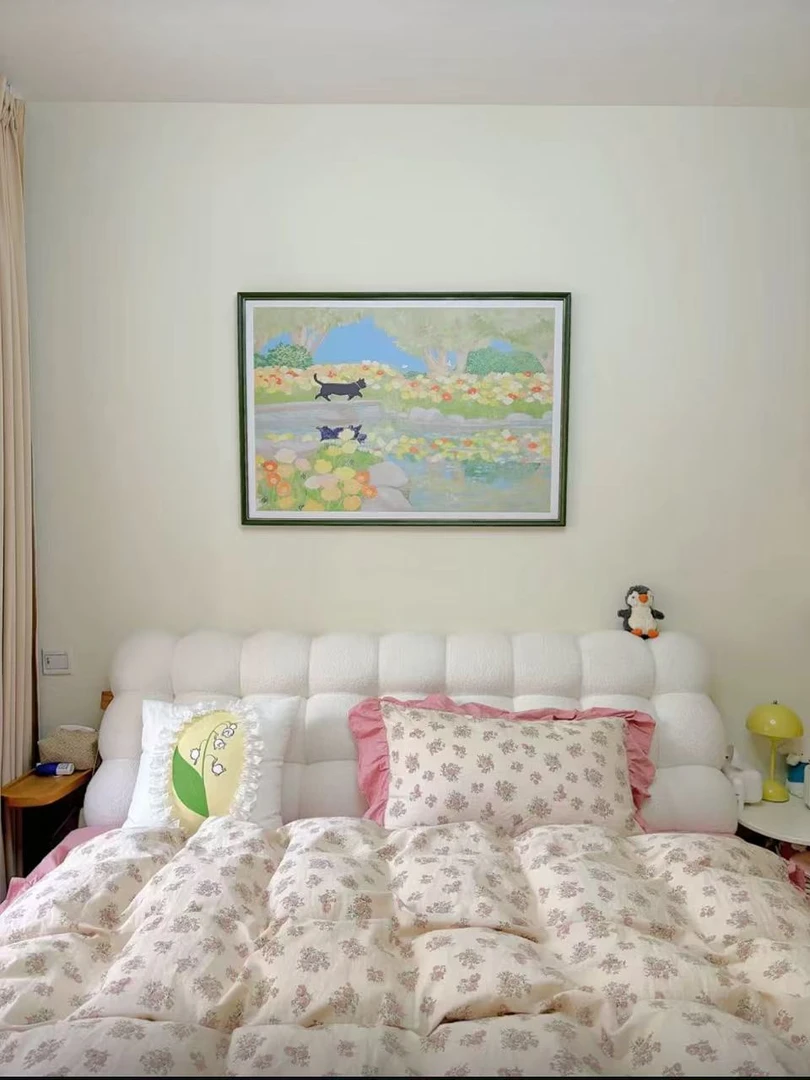 《ins风小猫》儿童房砂岩现代装饰画金属边框装饰画4060