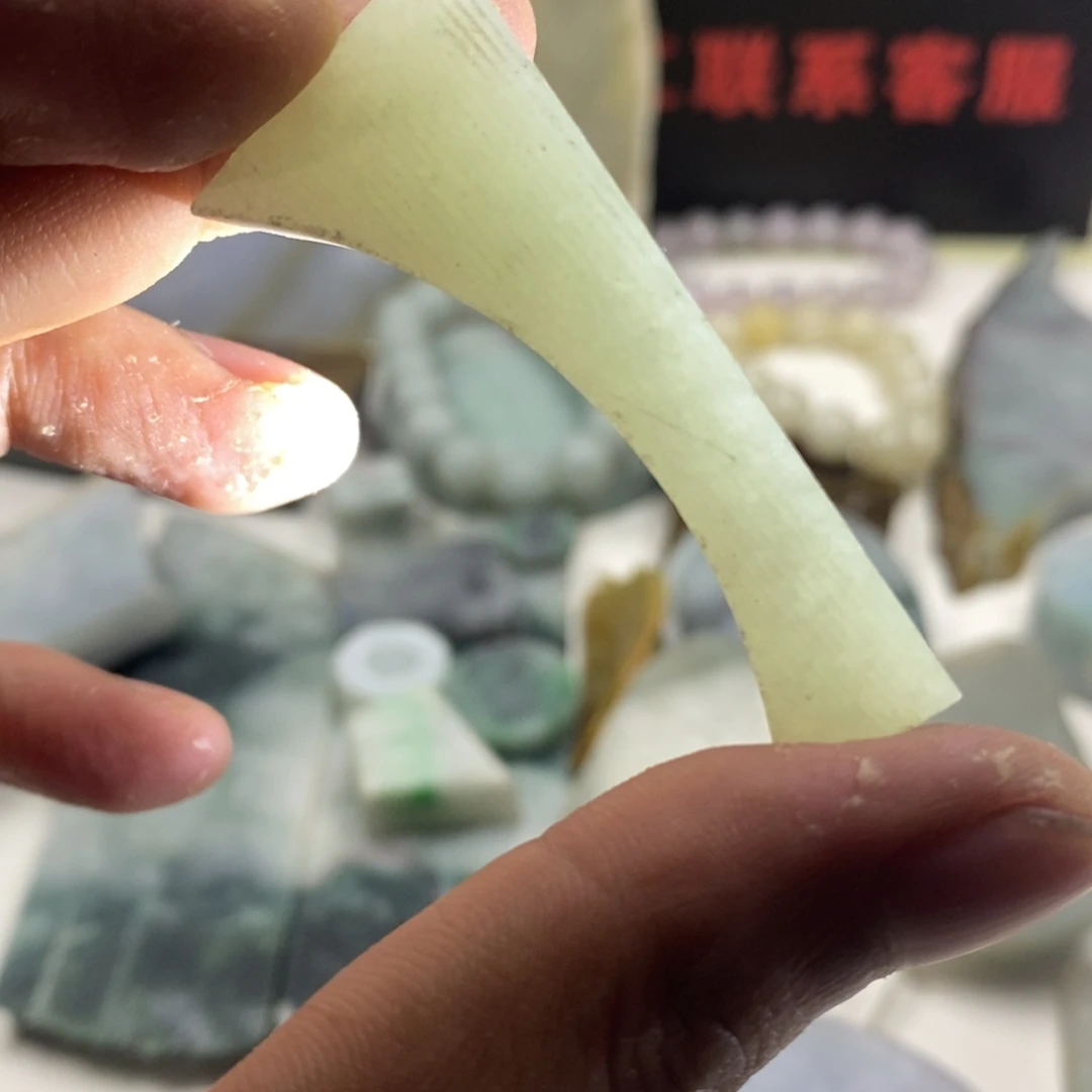 翡翠散珠天然缅甸翡翠a货41