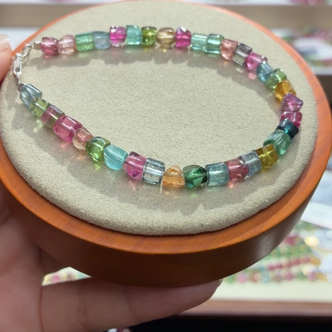 碧玺手串未镶嵌两天看货期