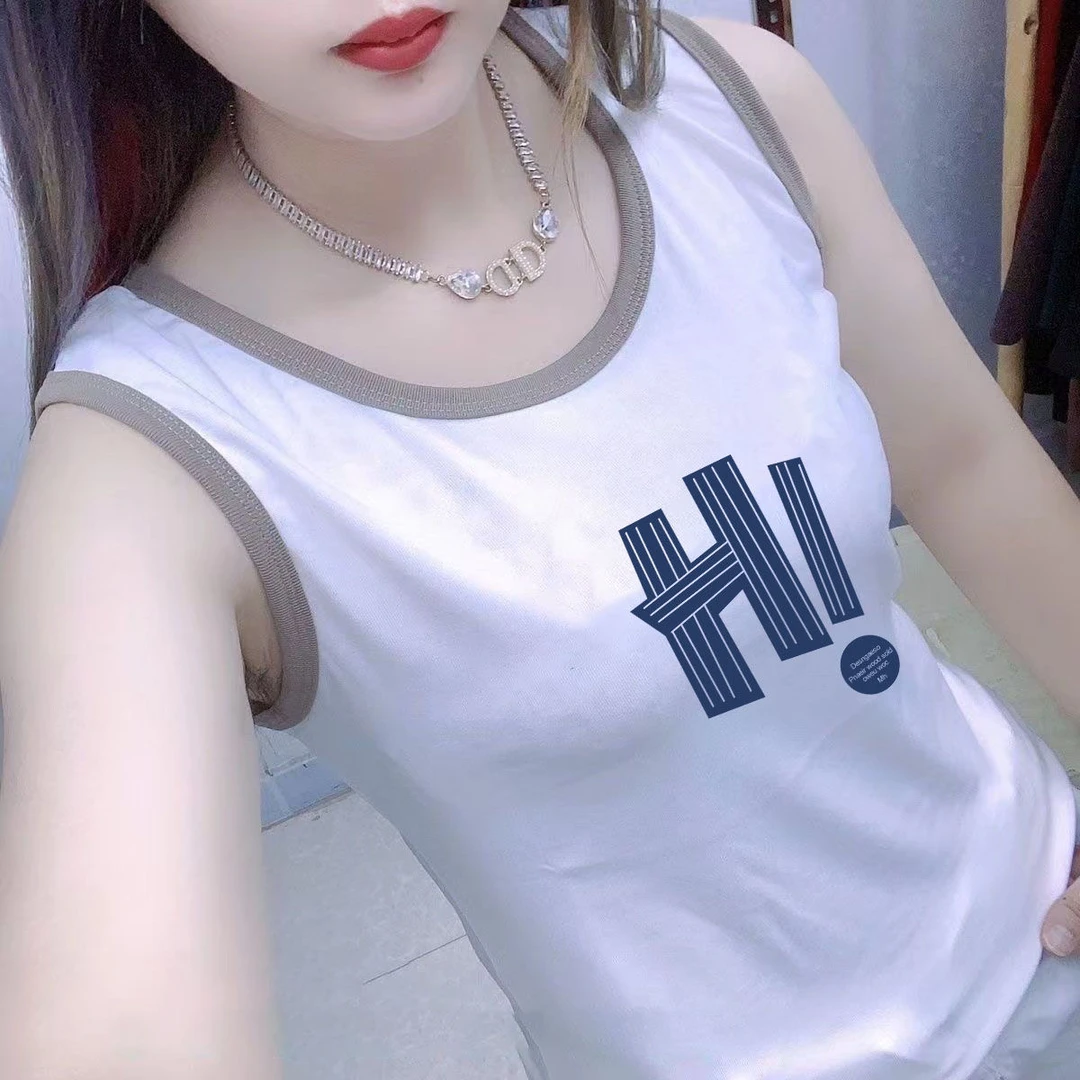 纯棉吊带背心夏季无袖内搭修身显瘦百搭设计感小众外穿打底上衣女