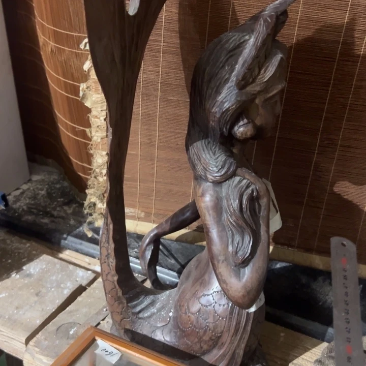 木中古工艺品，摆件