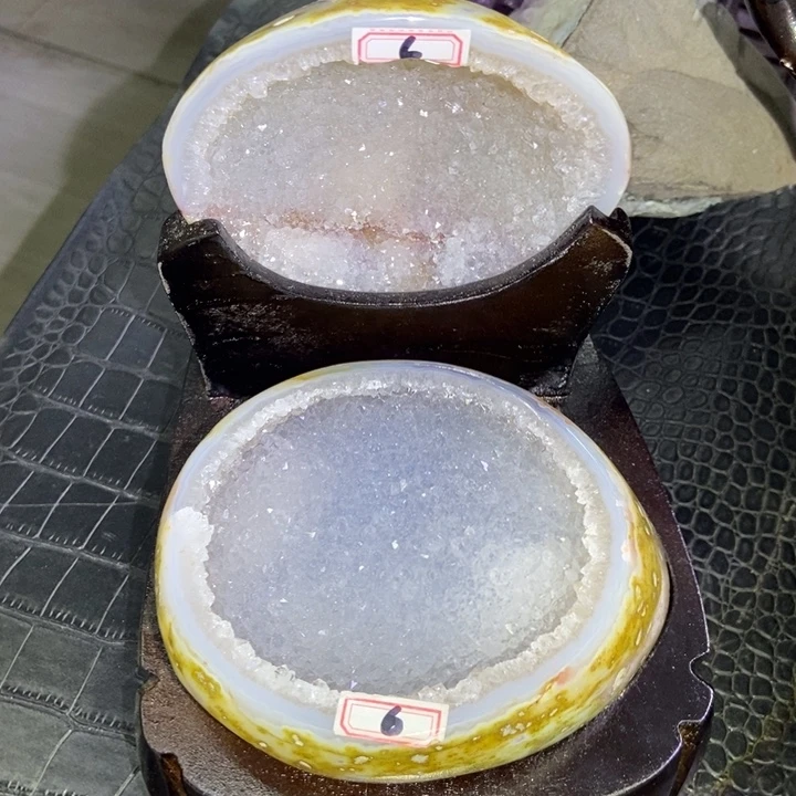 水晶未镶嵌珠宝半成品聚宝盆