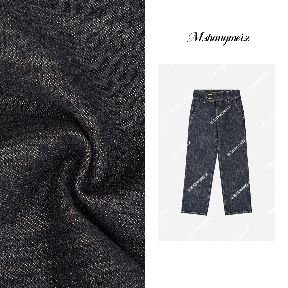 M.SHANGMEI.Z/沐熙【原牛工魂】美大哥复古褪色百搭牛仔裤X012082