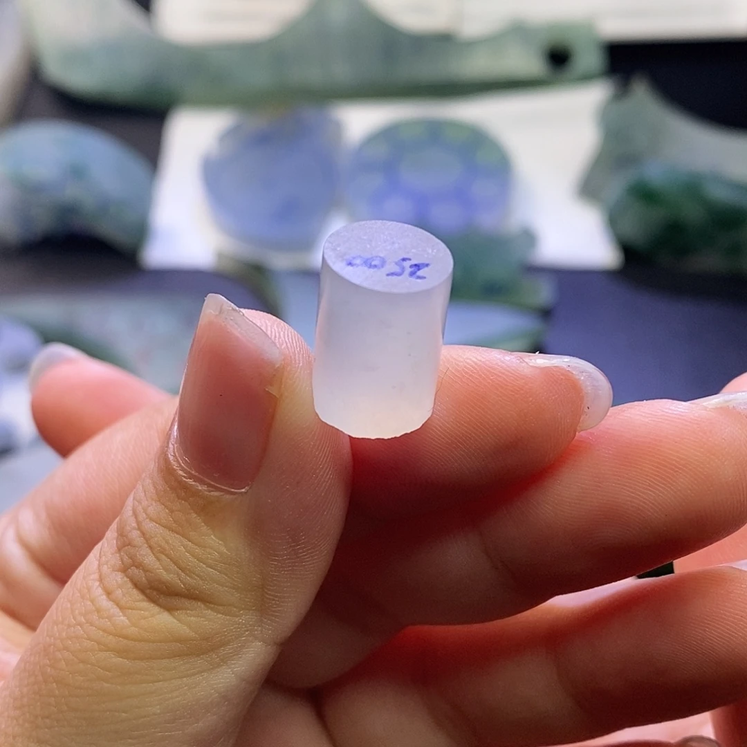 定制翡翠未镶嵌卡10珠子