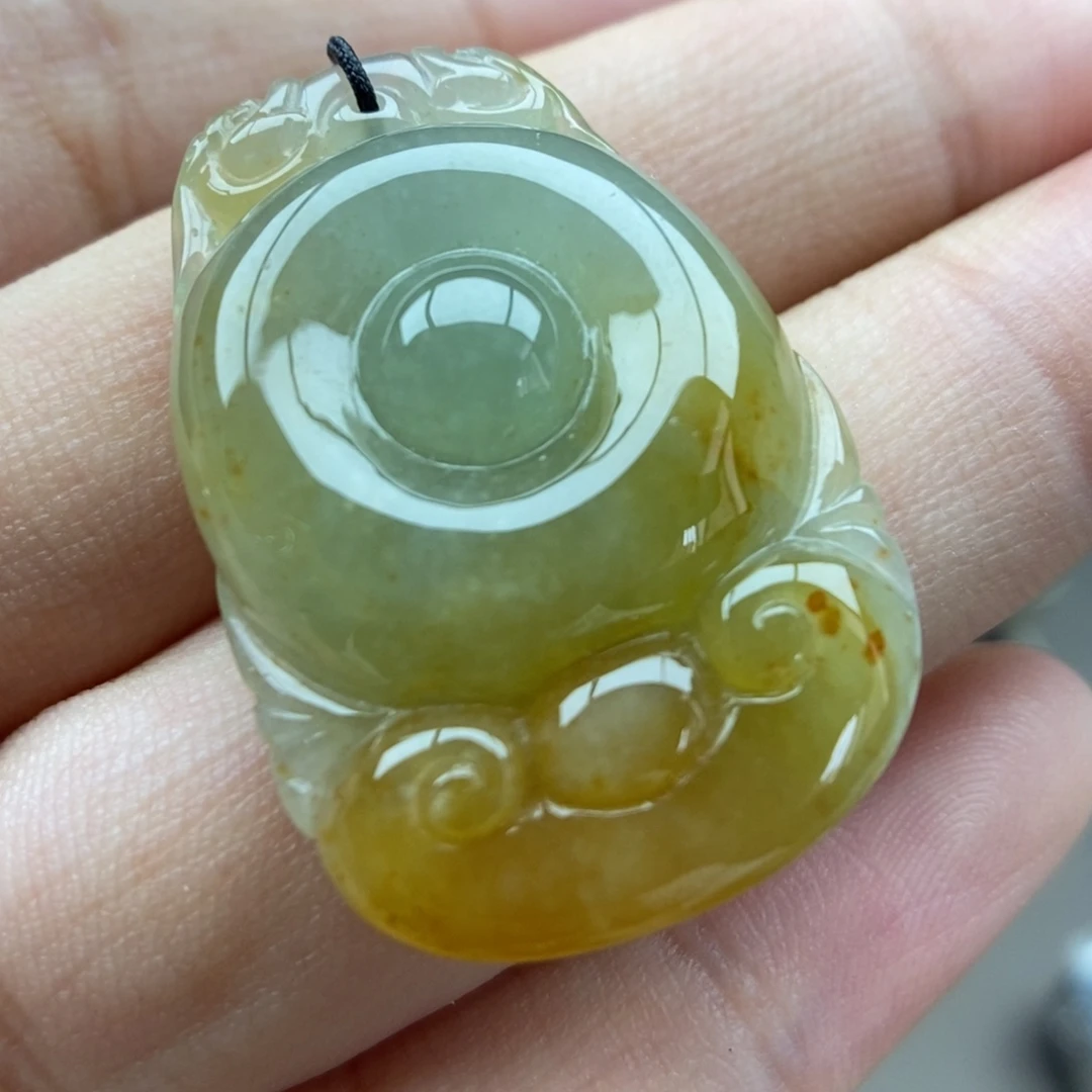 翡翠未镶嵌颈饰吊坠