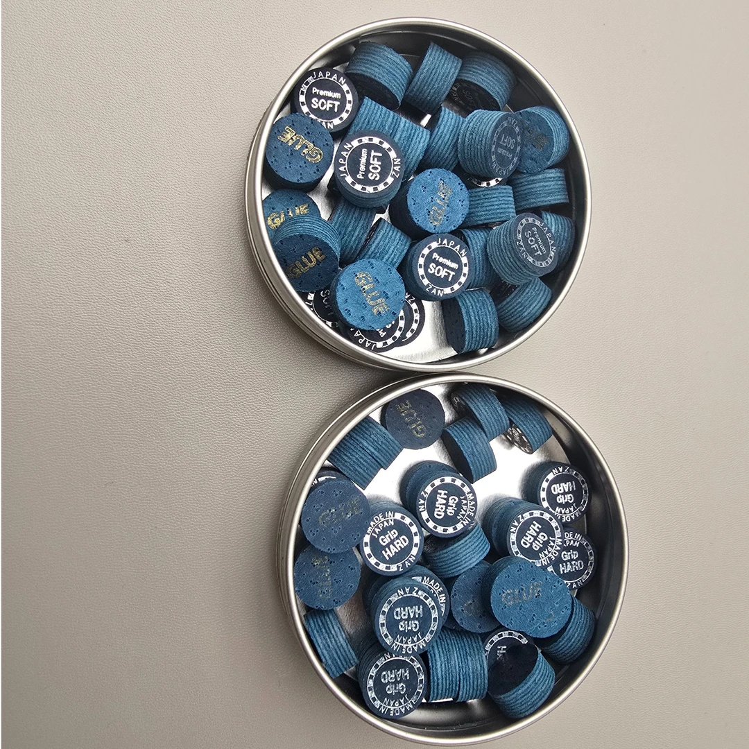 超级斩大头杆皮头原装多层中八台球杆皮头制造