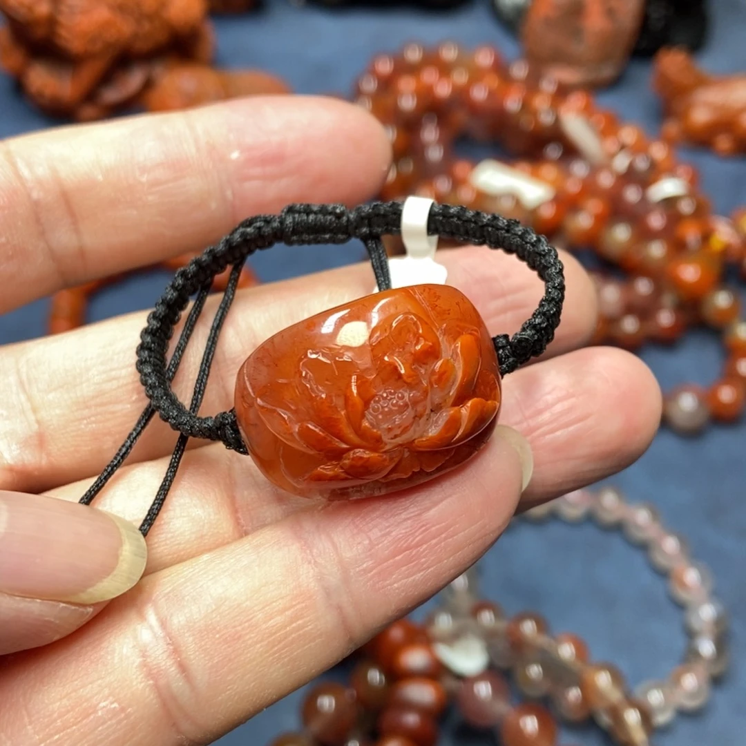 南红玛瑙未镶嵌手串