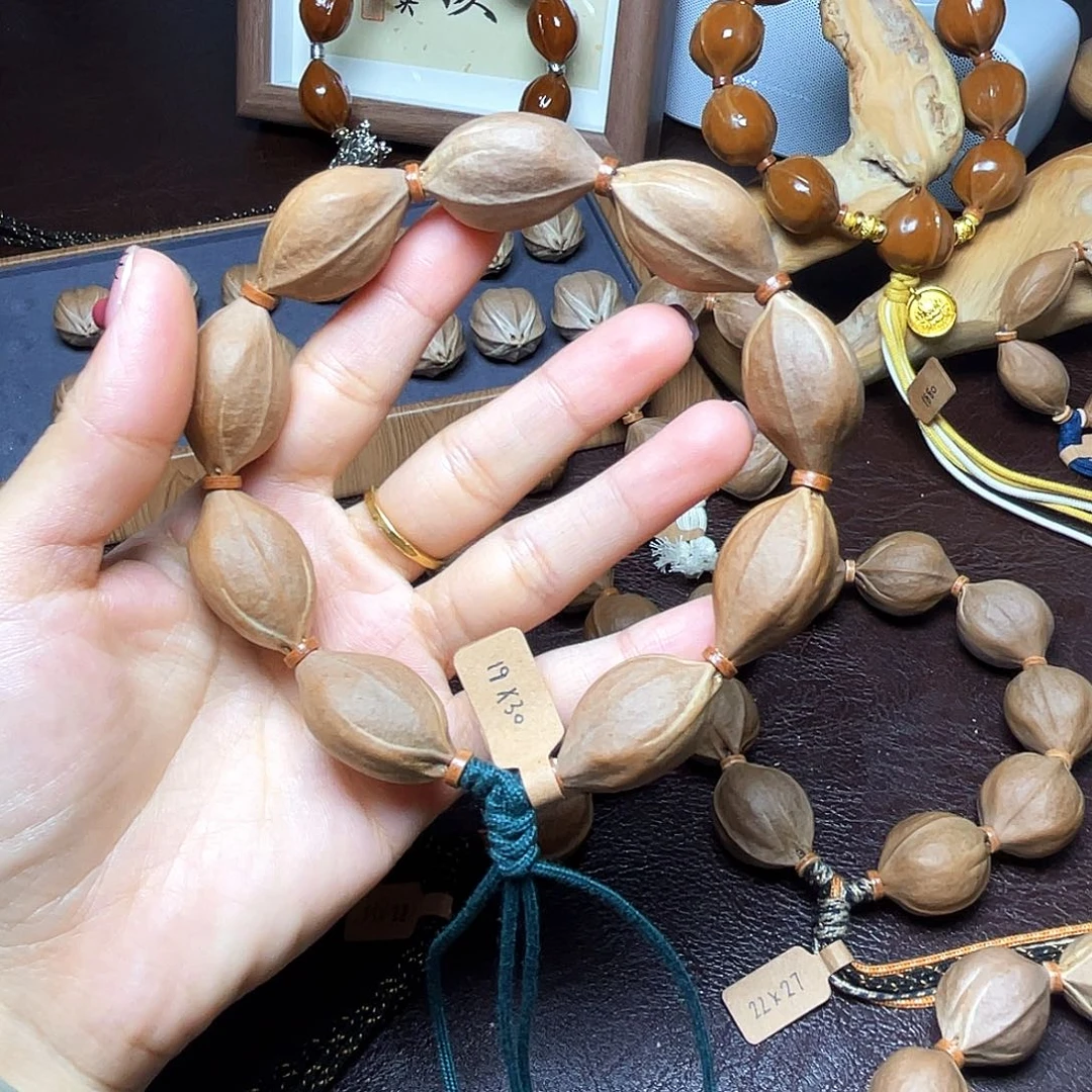 橄榄核手串梅林铁核19*30