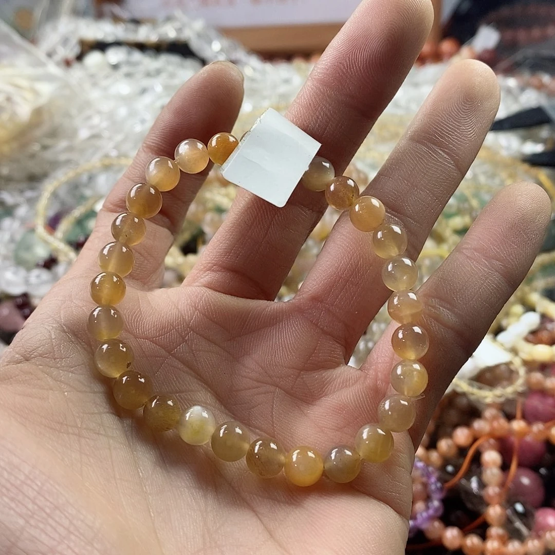 玛瑙/玉髓珠宝半成品未镶嵌起*卷一条C54