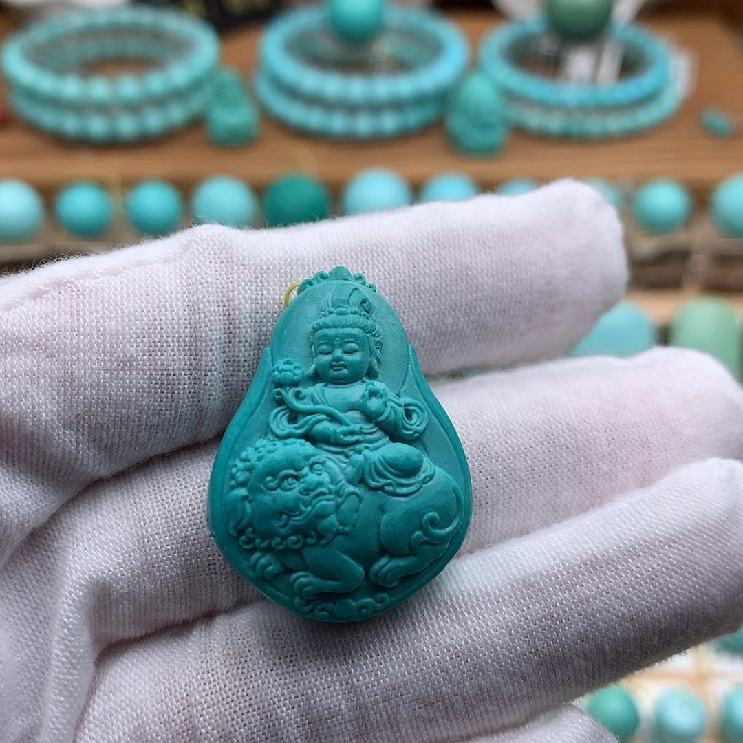 绿松石未镶嵌珠宝奇石