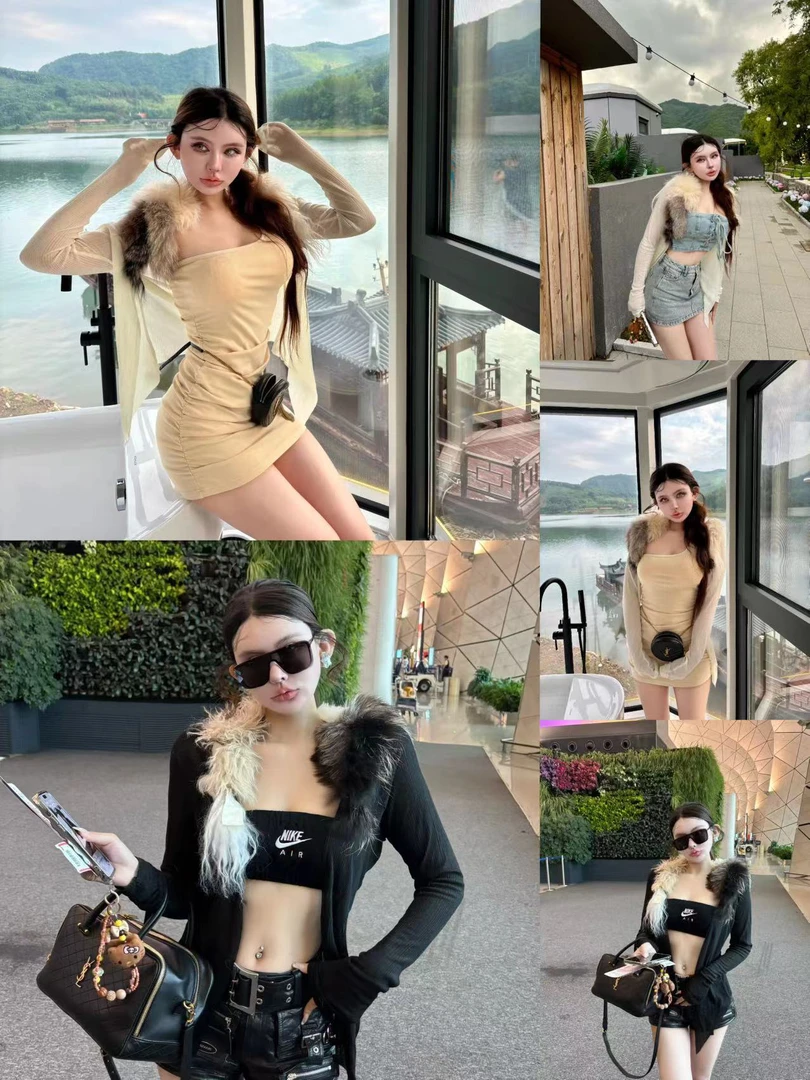 【西西里的美丽传说】真毛毛小开衫