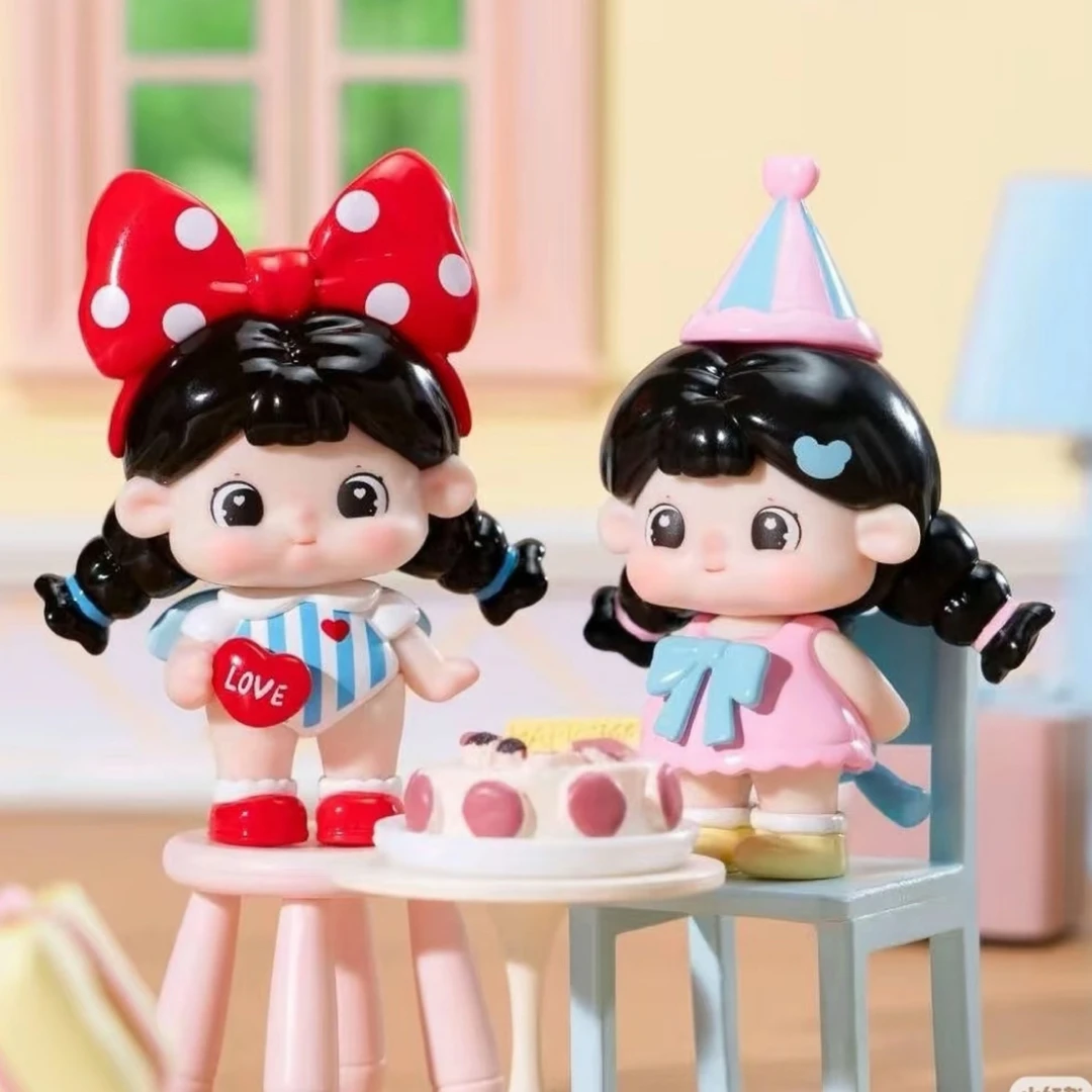 （代拆）糖糖十颗糖系列mini盲盒可爱潮玩公仔摆件