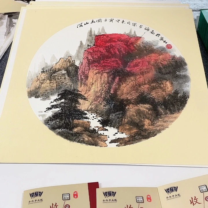 国画张圣敏先生纯手绘作品