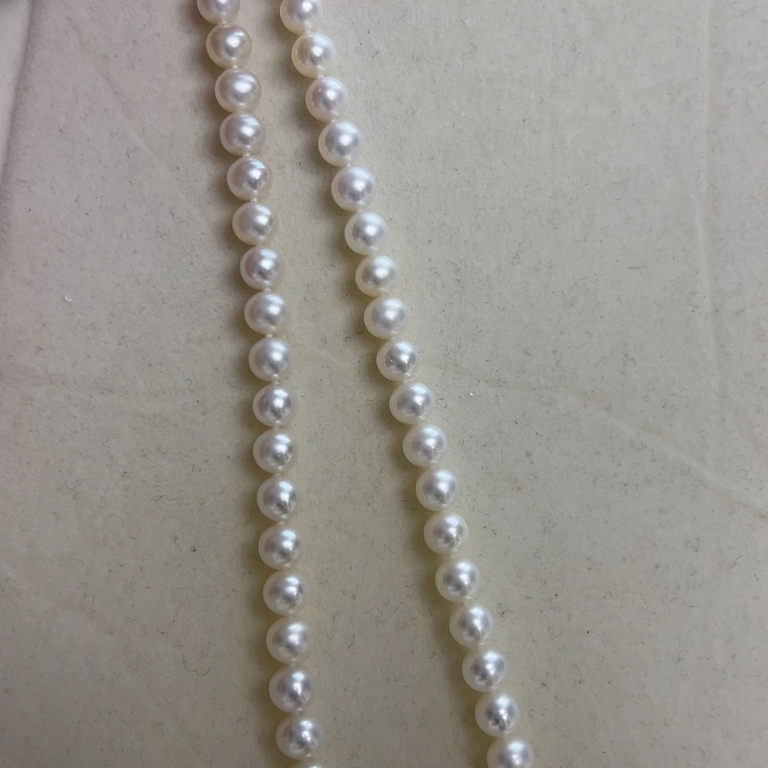淡水珍珠未镶嵌颈饰6.5-7.5淡水无核珍珠