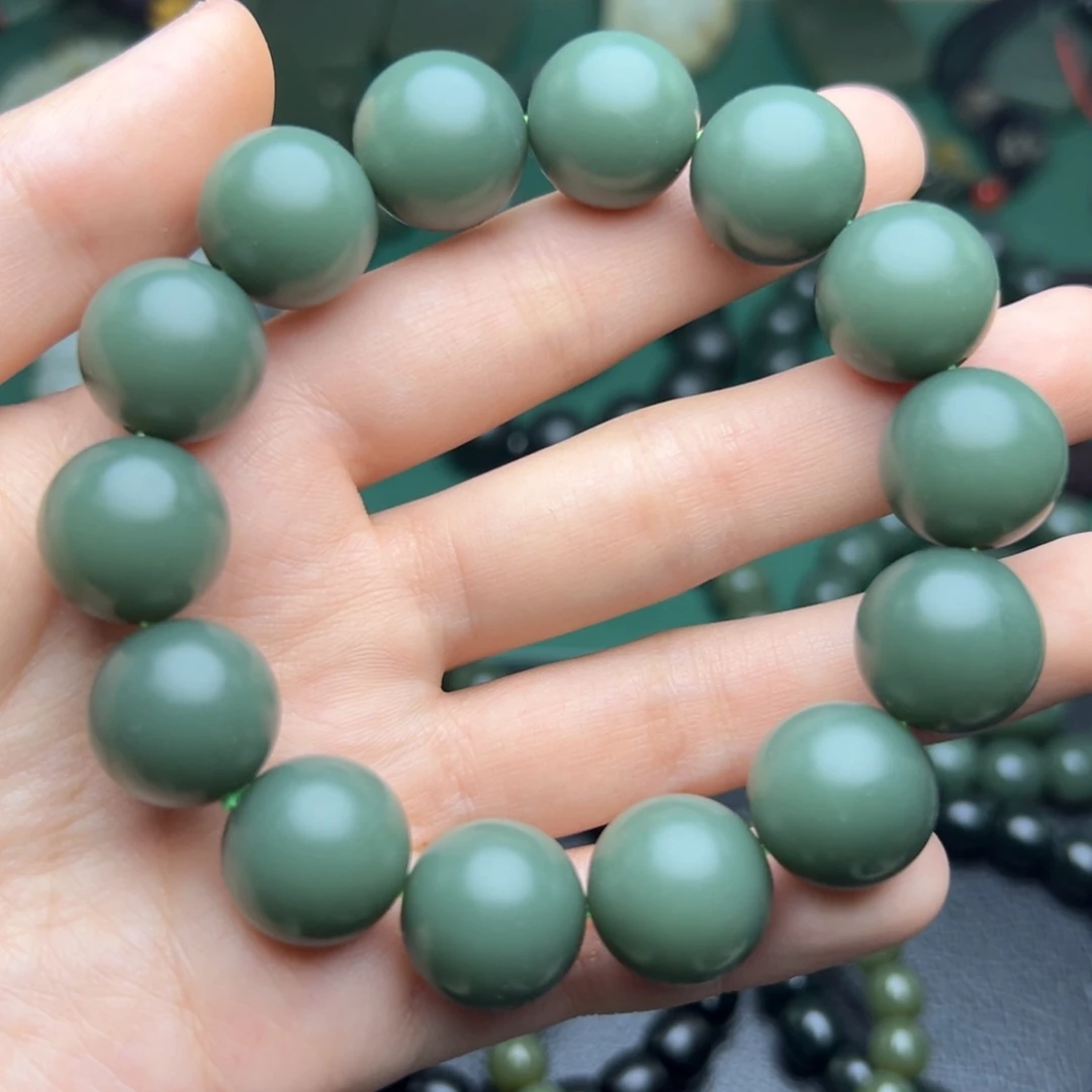 和田玉手链未镶嵌16