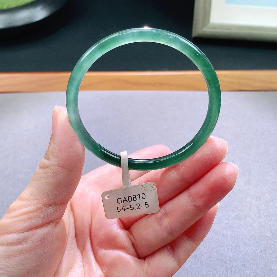 翡翠未镶嵌手镯天然翡翠手镯a货