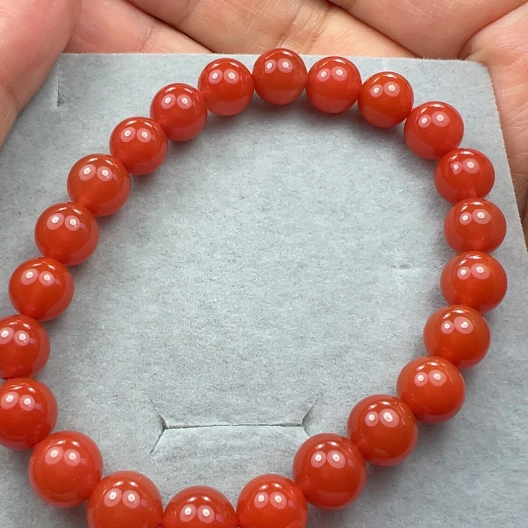 南红玛瑙未镶嵌手串