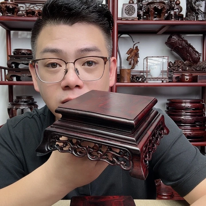 微凹黄檀工艺品底座